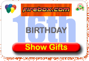 Firebox Presents ideas for 16th birthday