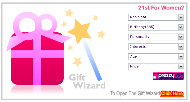21st Birthday Gift Finder Women