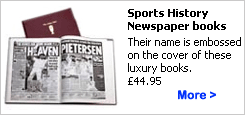 Personalised 70th Birthday Sports Book